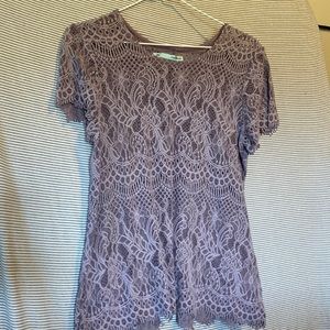 Lace tee